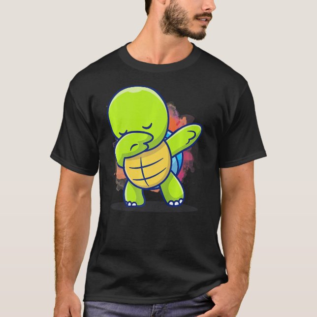 Dabbing Turtle Shirt (Front)
