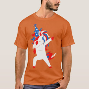 Dabbing Uncle Sam  4th of July T-Shirt