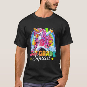 Dabbing Unicorn 3Rd Grade Squad Back To School Thi T-Shirt