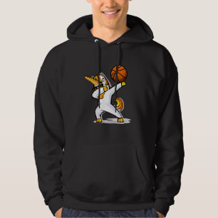 Dabbing Unicorn Basketball College March Brackets Hoodie