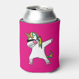Dabbing Unicorn Can Cooler