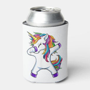 Dabbing Unicorn Can Cooler