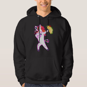 Dabbing Unicorn Cinco De Mayo Men Womens Taco Paja Hoodie