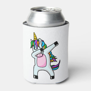 Dabbing unicorn Dab unicorns dance Can Cooler