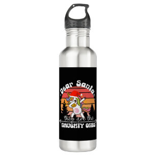  Dabbing Unicorn Funny Christmas 710 Ml Water Bottle