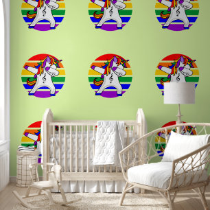 Dabbing Unicorn - Gay Pride Dab 1 Wallpaper