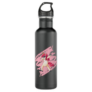 Dabbing Unicorn Girl Girlies Girls Funny Gift Idea 710 Ml Water Bottle