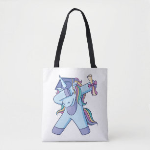 Dabbing Unicorn Graduation Class of 2021 Kids Gift Tote Bag