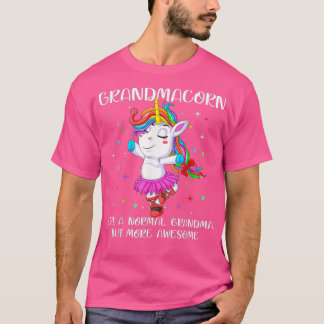 dabbing unicorn grandmacorn grandma unicorn Mother T-Shirt