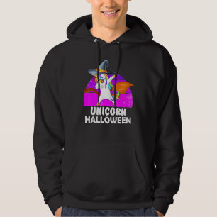 Dabbing Unicorn Halloween Fantastical Animal Dabs Hoodie