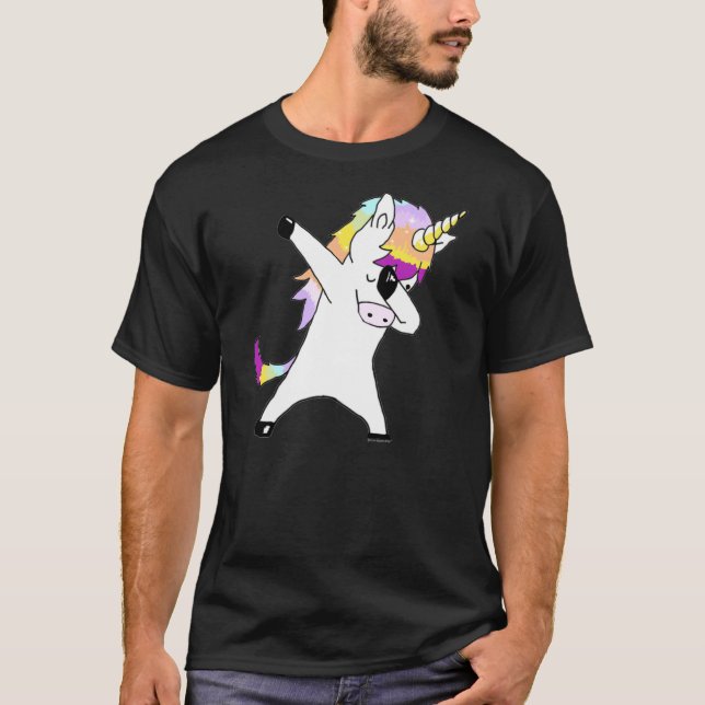 Dabbing Unicorn In a Classic Dab Pose Shirt Gift (Front)