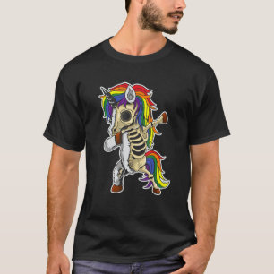 Dabbing Unicorn Lgbt Pride Halloween 2022 Cute T-Shirt