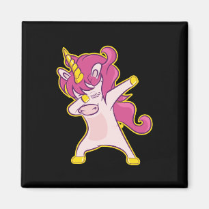 Dabbing Unicorn Magnet