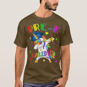 Dabbing Unicorn Pre-K Graduate Graduation 2021 T-Shirt