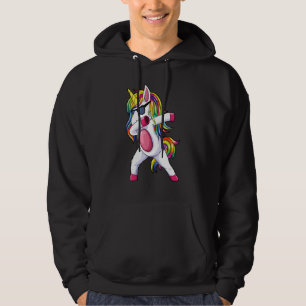 Dabbing Unicorn Rainbow Dab Unicorn Sunglasses Par Hoodie