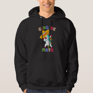 Dabbing Unicorn Sombrero Cinco De Mayo Cinco De M Hoodie