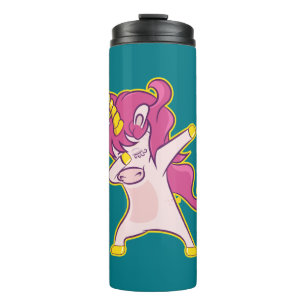 Dabbing Unicorn Thermal Tumbler