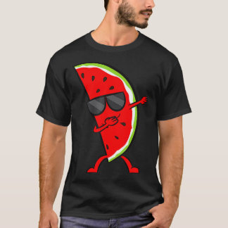 Dabbing Watermelon Summer Fruit Love Watermelons  T-Shirt