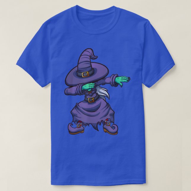 Dabbing Witch  T-Shirt (Design Front)