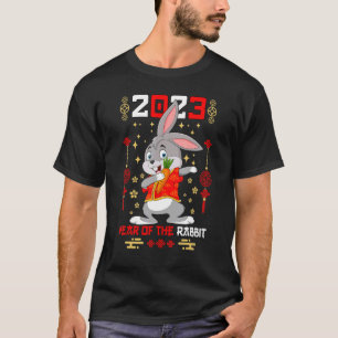 Dabbing Year Of The Rabbit Happy Chinese New Year T-Shirt