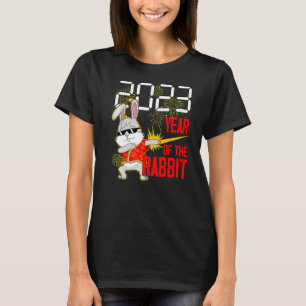 Dabbing Year Of The Rabbit Happy Chinese New Year T-Shirt