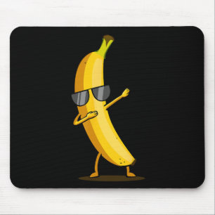 Dabbing Yellow Banana - Dab Funny Dancing Fruit  Mouse Mat