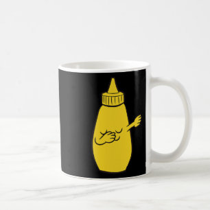Dabbing Yellow Mustard Squeeze Bottle Funny Dancin Coffee Mug