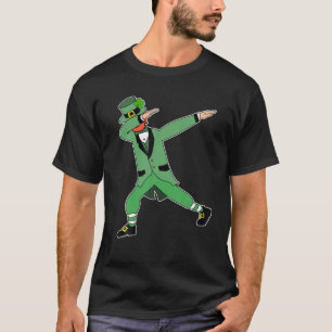 Dabechaun Funny Leprechaun Dabbing St Patricks Day T-Shirt