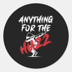 Dabing Rizzler Funny Meme Brainrot Huzz Slang - Un Classic Round Sticker