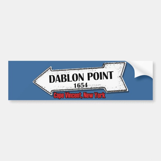 Dablon Point Sticker (Front)