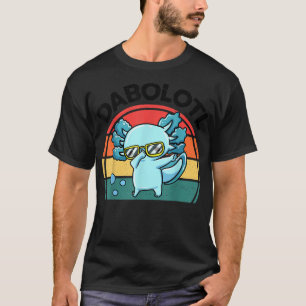 Dabolotl Dabbing Aolotl Kids Boy Cute Aolotl Vint T-Shirt