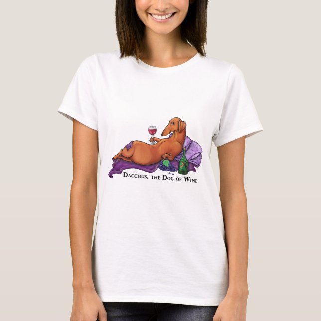 Dacchus Dog of Wine T-Shirt (Front)
