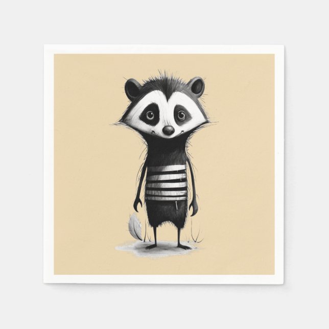 Dachs badger napkin (Front)