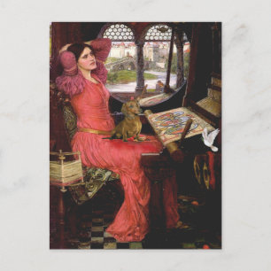Dachshund 1 - Lady of Shalotte Postcard