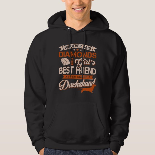 Dachshund  883 hoodie (Front)