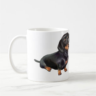 Dachshund (A) - Black and Tan Coffee Mug