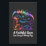 Dachshund A Faithful Gaze Can Carry A Weary Day Photo Print<br><div class="desc">A Faithful Gaze Can Carry A Weary Day</div>