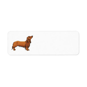 Dachshund Address Label