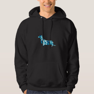 Dachshund Aloha Hawaiian Dog Hoodie