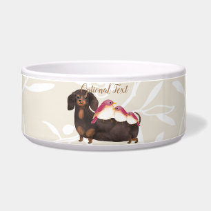 Dachshund and Birds Family