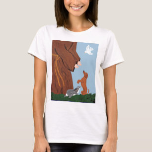 Dachshund And St. Francis T-Shirt