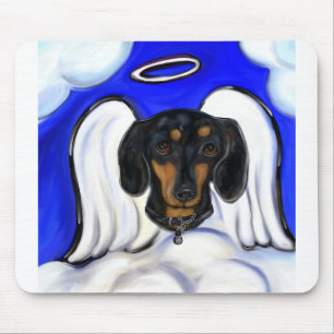 Dachshund Angel Mouse Mat