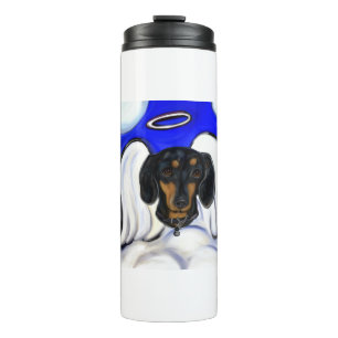 Dachshund Angel Thermal Tumbler