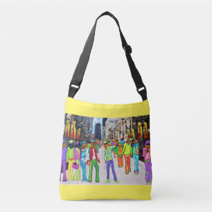 Dachshund Art Crossbody Bag