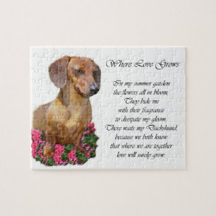 Dachshund Art Gifts Jigsaw Puzzle