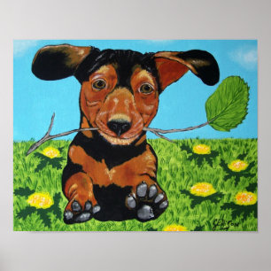 Dachshund Art Print