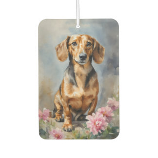 Dachshund Artsy Car Air Freshener