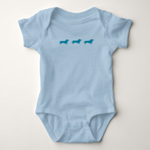 Dachshund Baby Bodysuit