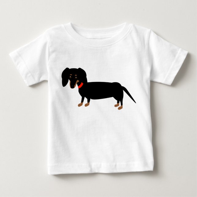 Dachshund Baby T-Shirt (Front)