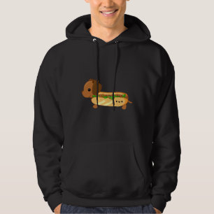 Dachshund Banh Mi Hoodie
